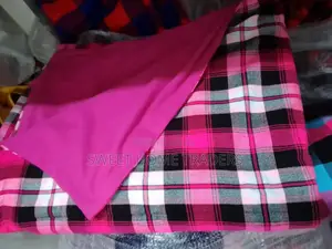 Masaai Shuka With Pink Fleece