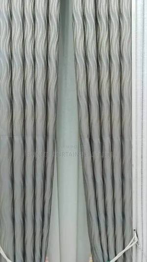 Brown Curtains and Sheers