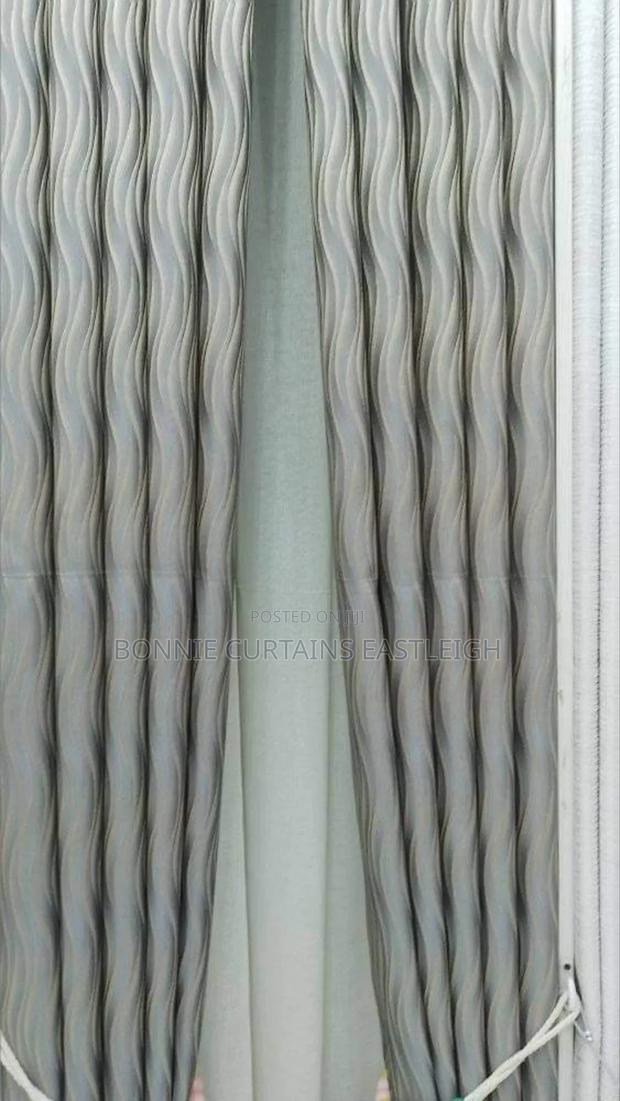 Brown Curtains and Sheers