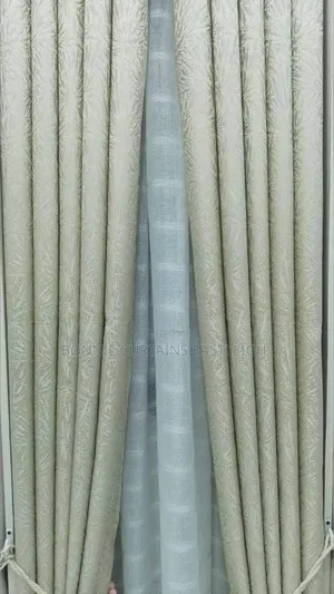Brown Curtains and Sheers