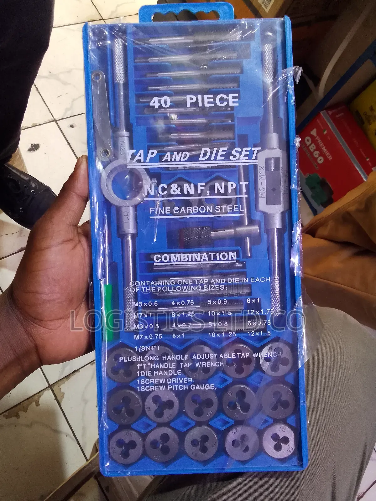 Tap and Die Set 40 Piece