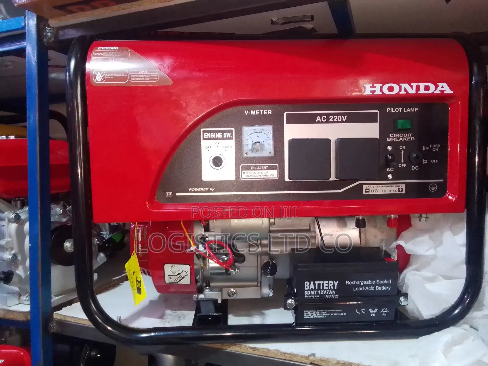 Honda Key Start 6.5kva/6500w Petrol Generator