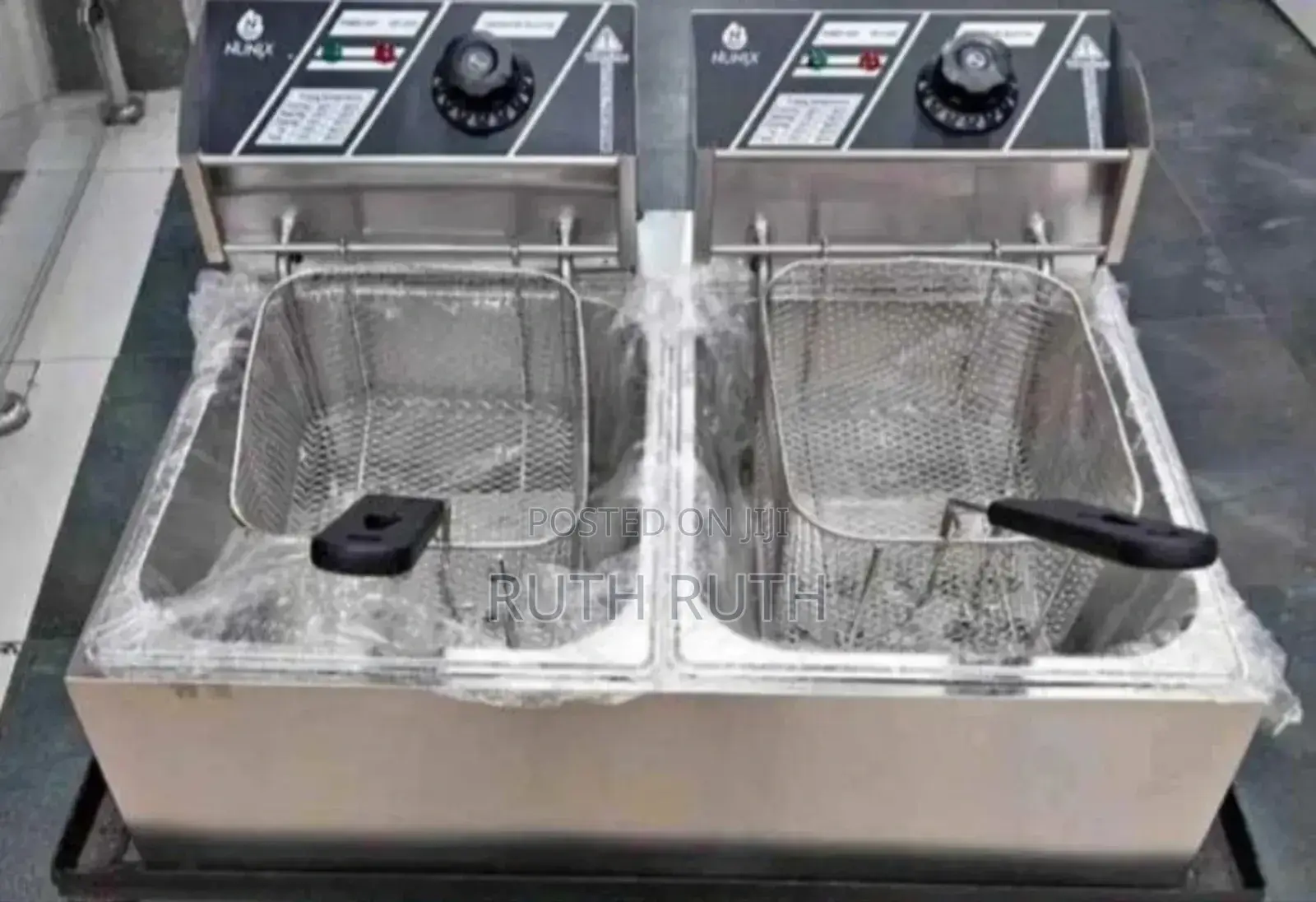 Brand New Nunix Double Deep Fryer