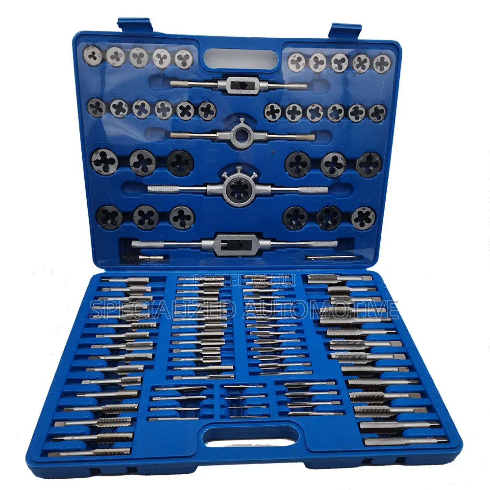 110 Piece Tap and Die Set Threading Tool Set
