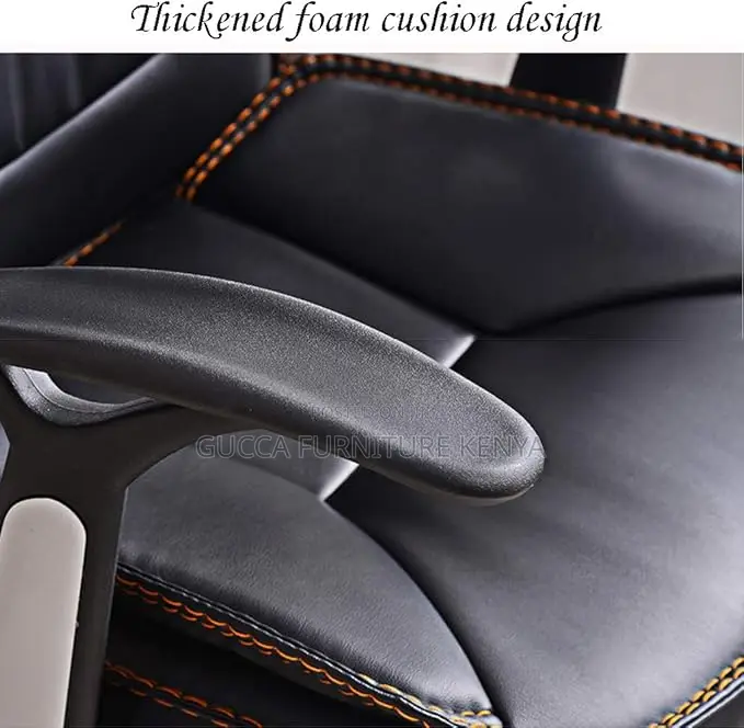 Office Chairs: Leatherette Reclining Executive Chair