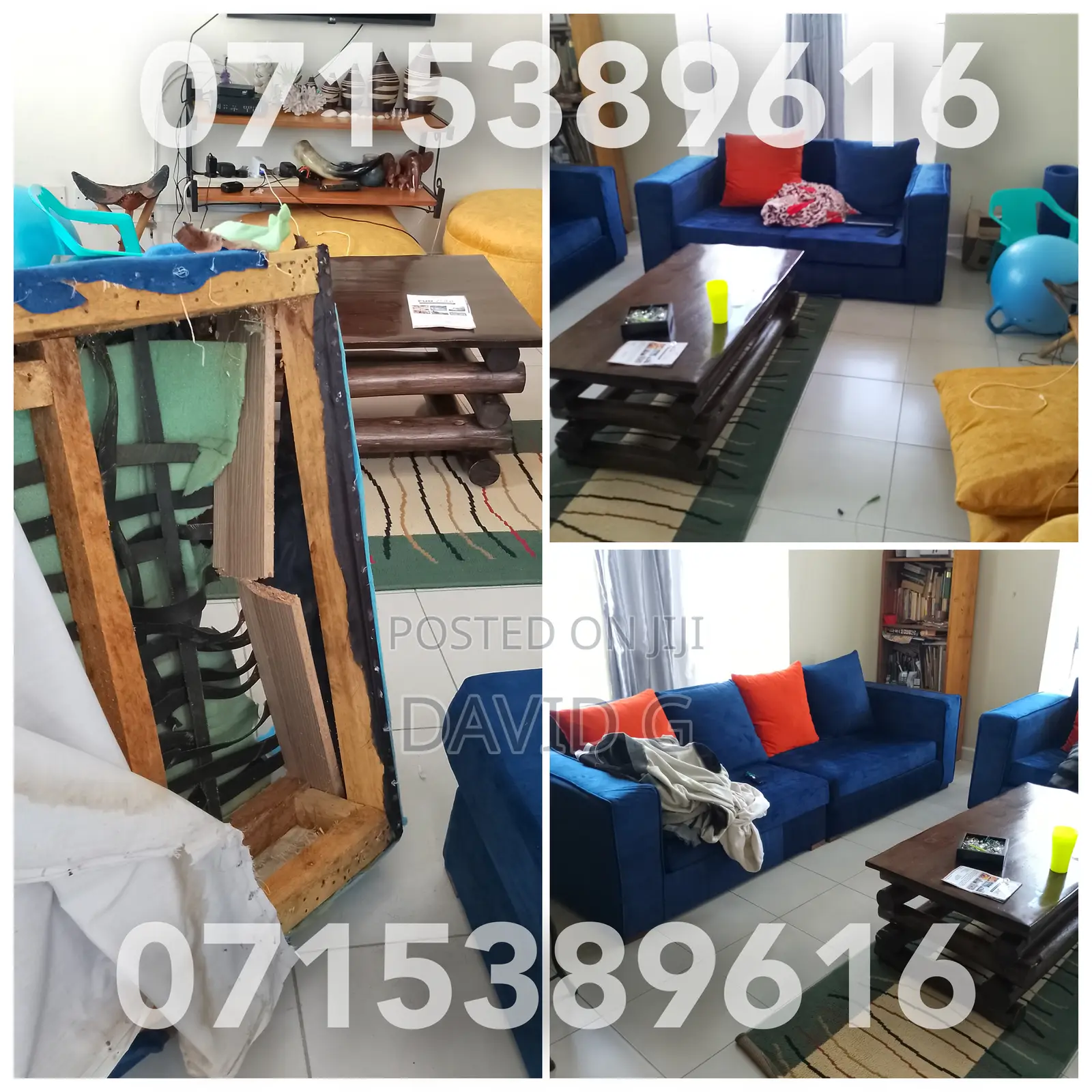 Sofa Repair and Reupholster