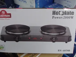 Rashnik RN-4079B Double Electric Hotplate-2000w