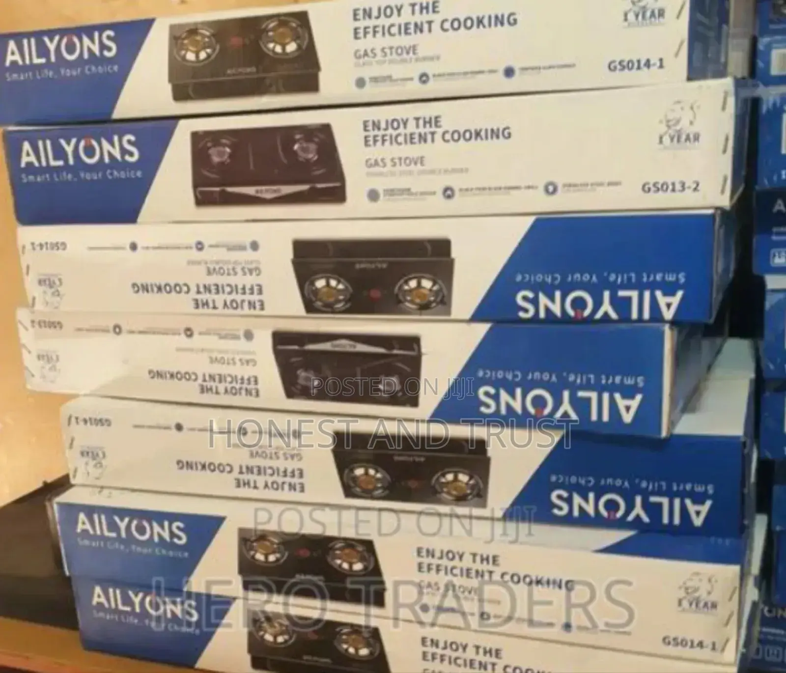 Brand New Ailyons 2 Burner Stainless Cooker