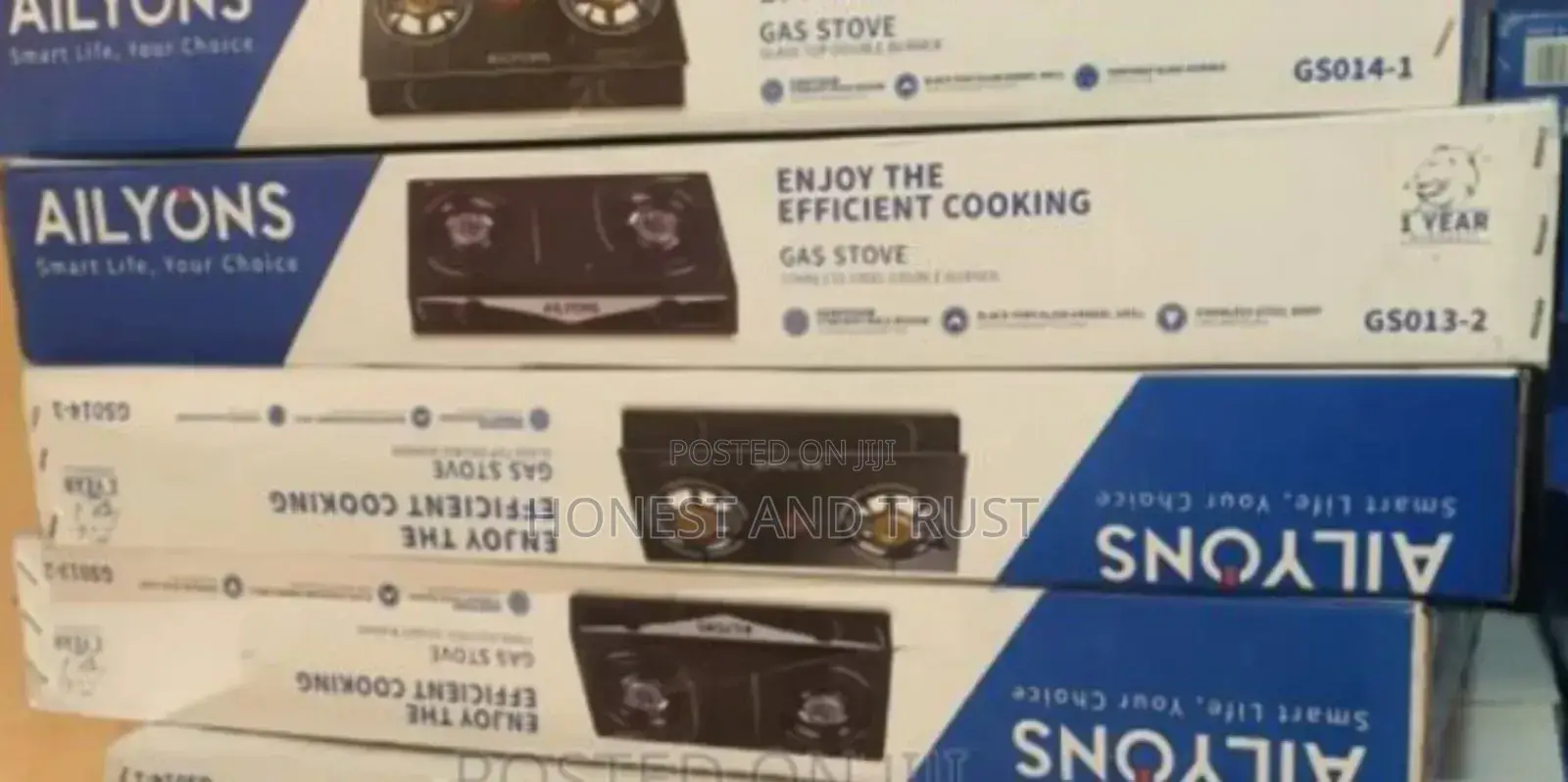 Brand New Stainless 2 Burner Ailyons Cooker