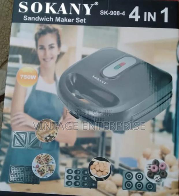 *Sokany 4in1 Sandwich Maker