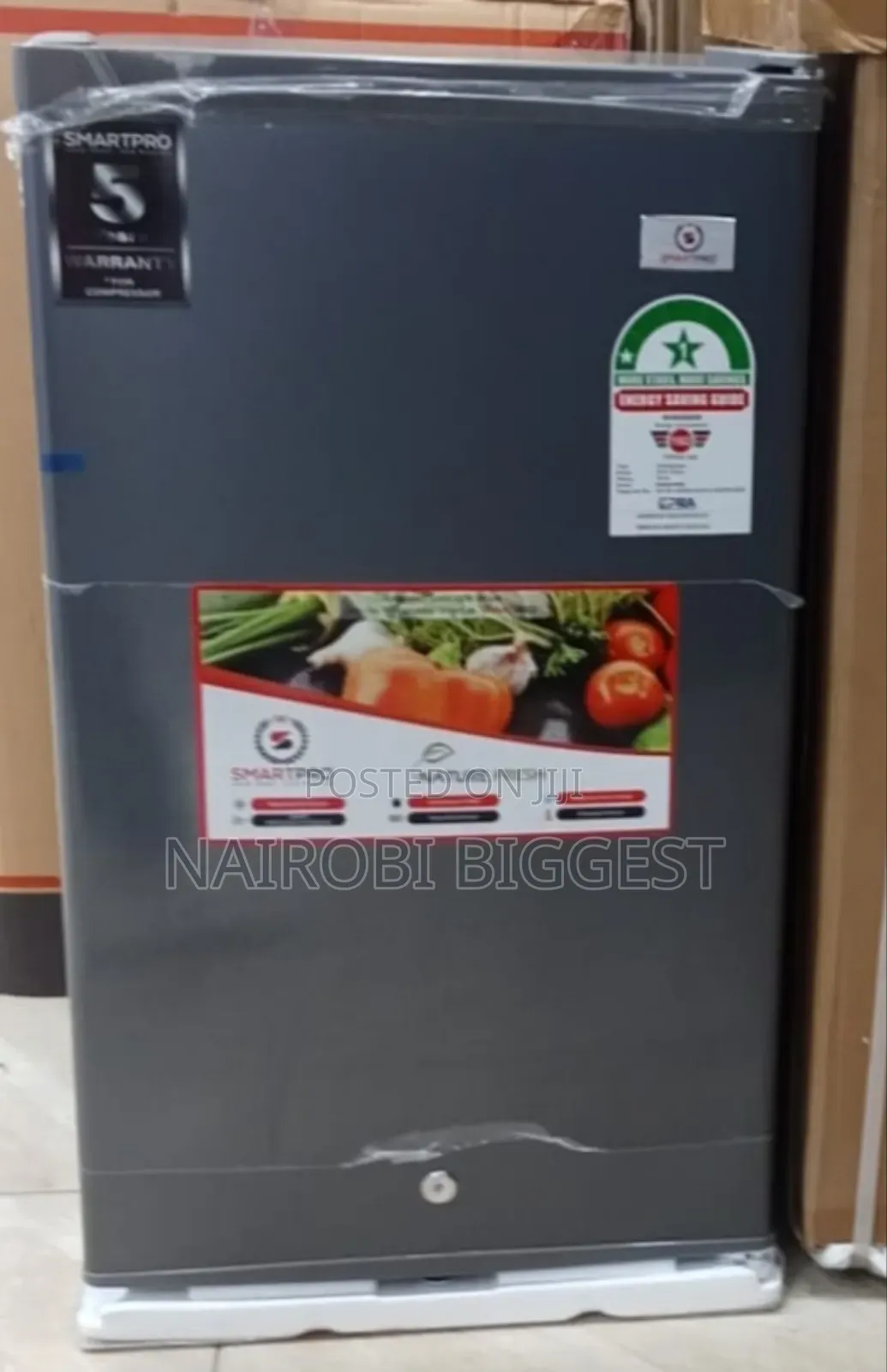 Smart Pro SFR-120s-I Single Door Refrigerator 90l Silver