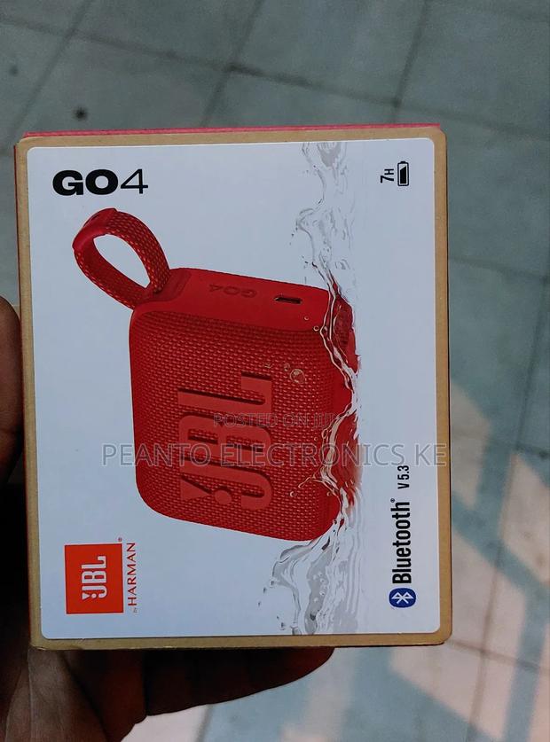 JBL Go4 Bluetooth Portable Waterproof Speaker - thumbnail 3