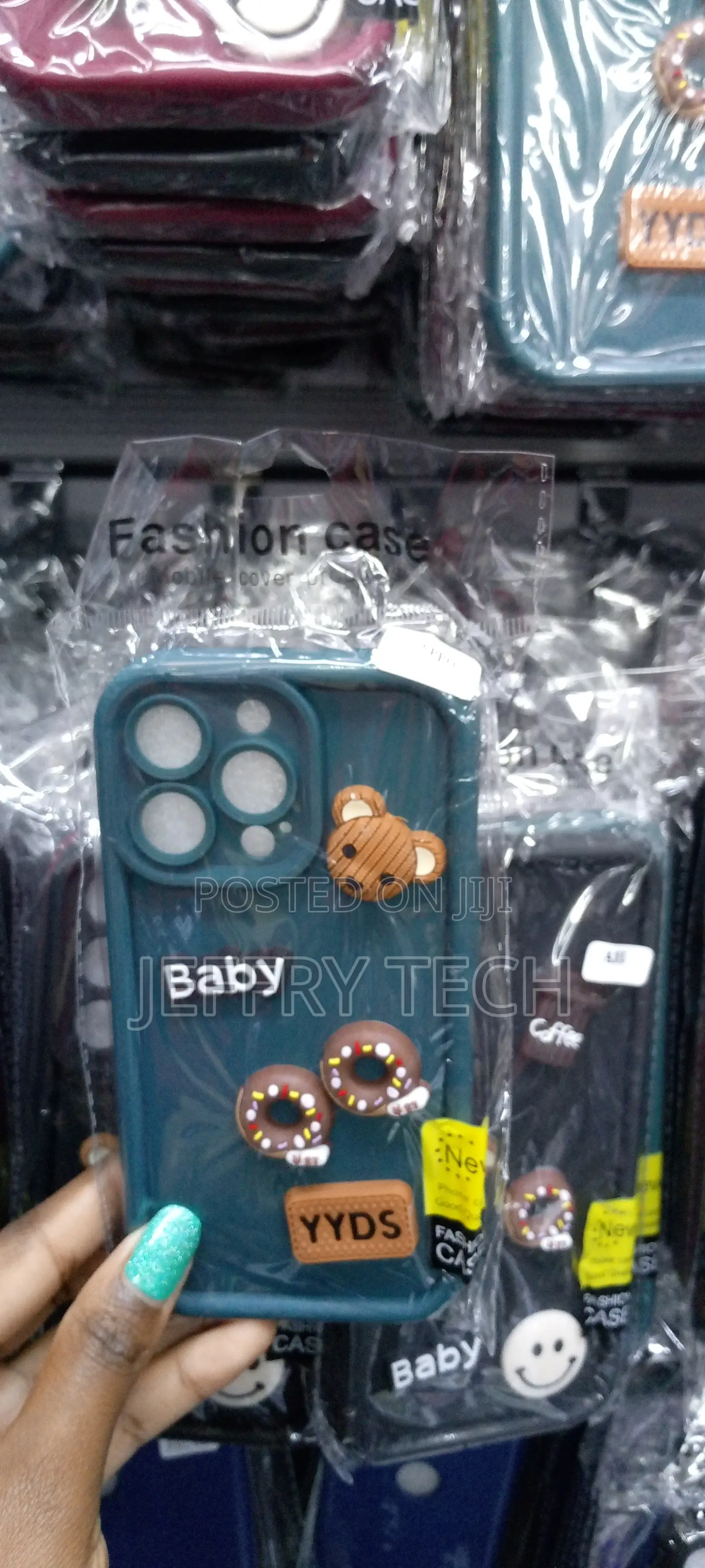 Cute 3D Cartoon Coffee Soft Silicon Case for iPhone 13