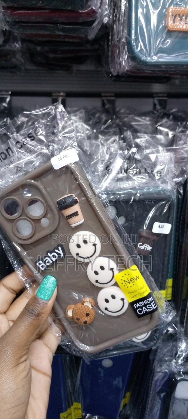 iPhone 13 Pro Max Trendy 3D Cute Cartoon Cover - thumbnail 3