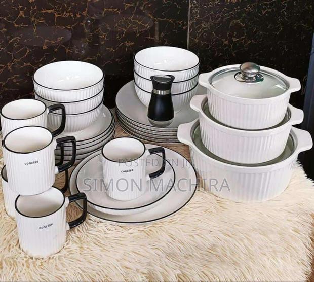30pcs Japanese Concise Dinner Set
