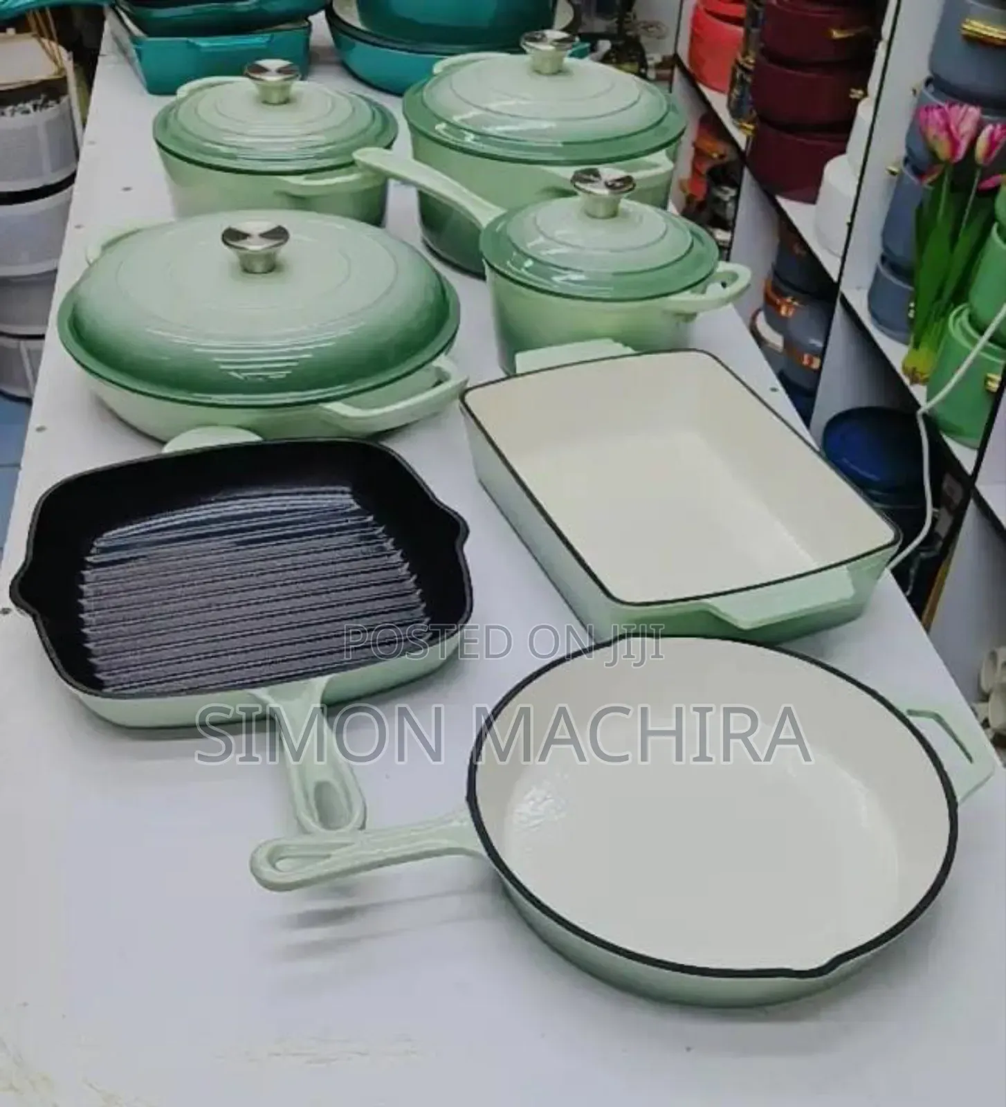 Cast Iron Cooking Set