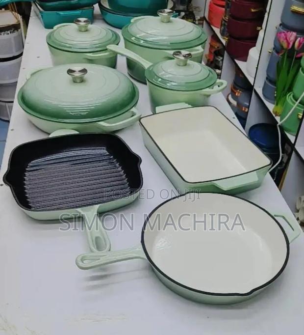 Cast Iron Cooking Set
