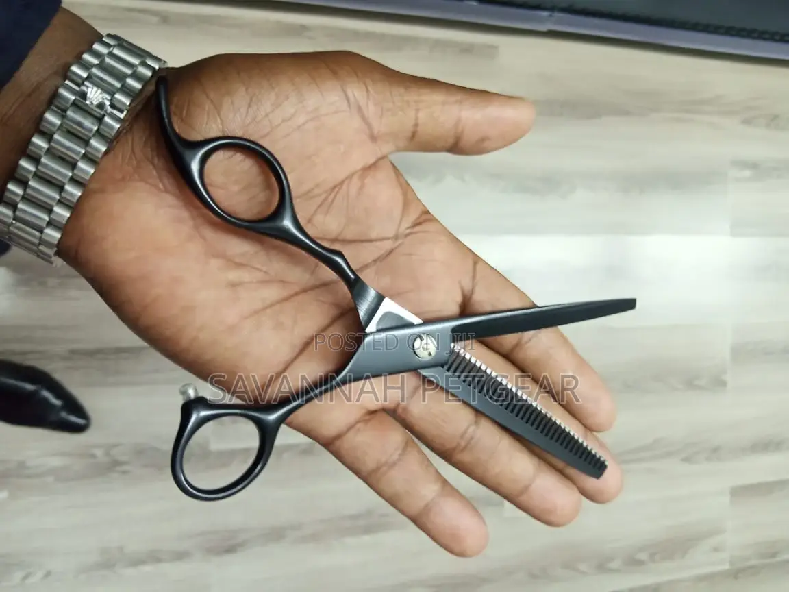 Stainless Steel Eye Thinning Shears for Dogs and Cats - 7"