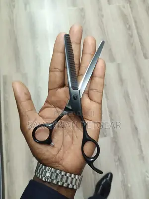 Stainless Steel Eye Thinning Shears for Dogs and Cats - 7"