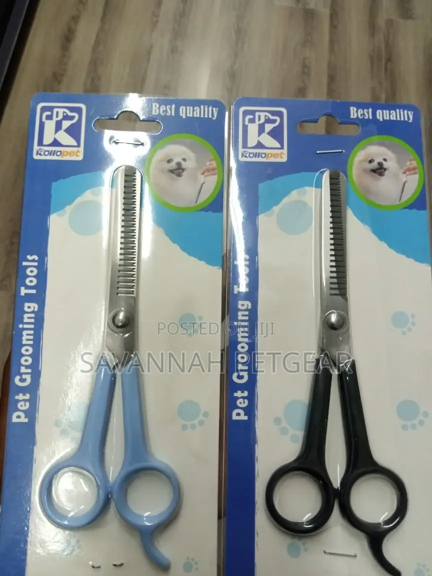 Stainless Steel Eye Thinning Shears for Dogs and Cats - 7"