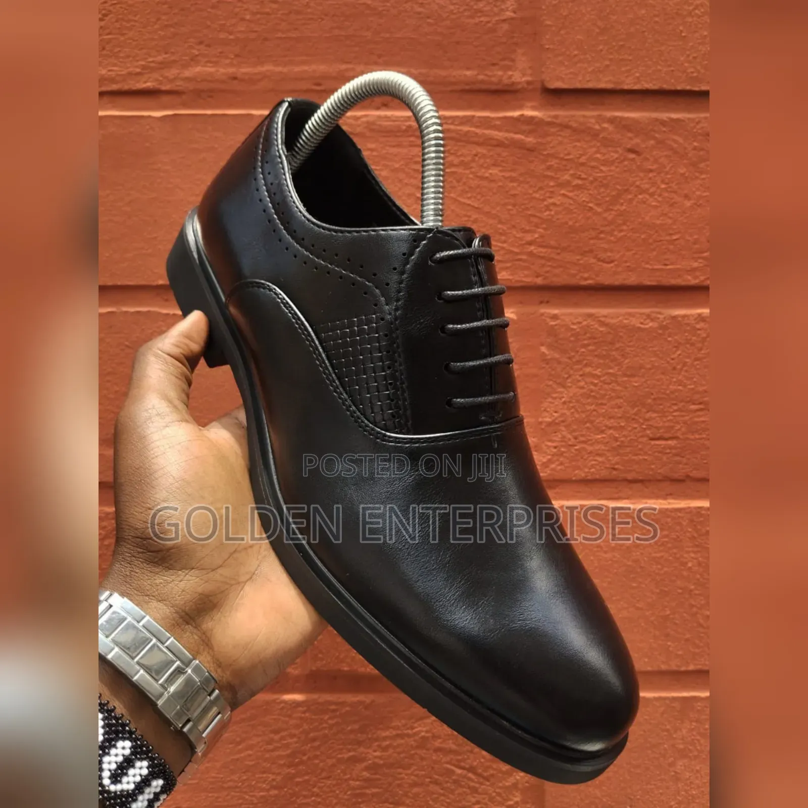 Laced Official Leather Shoes 38-45