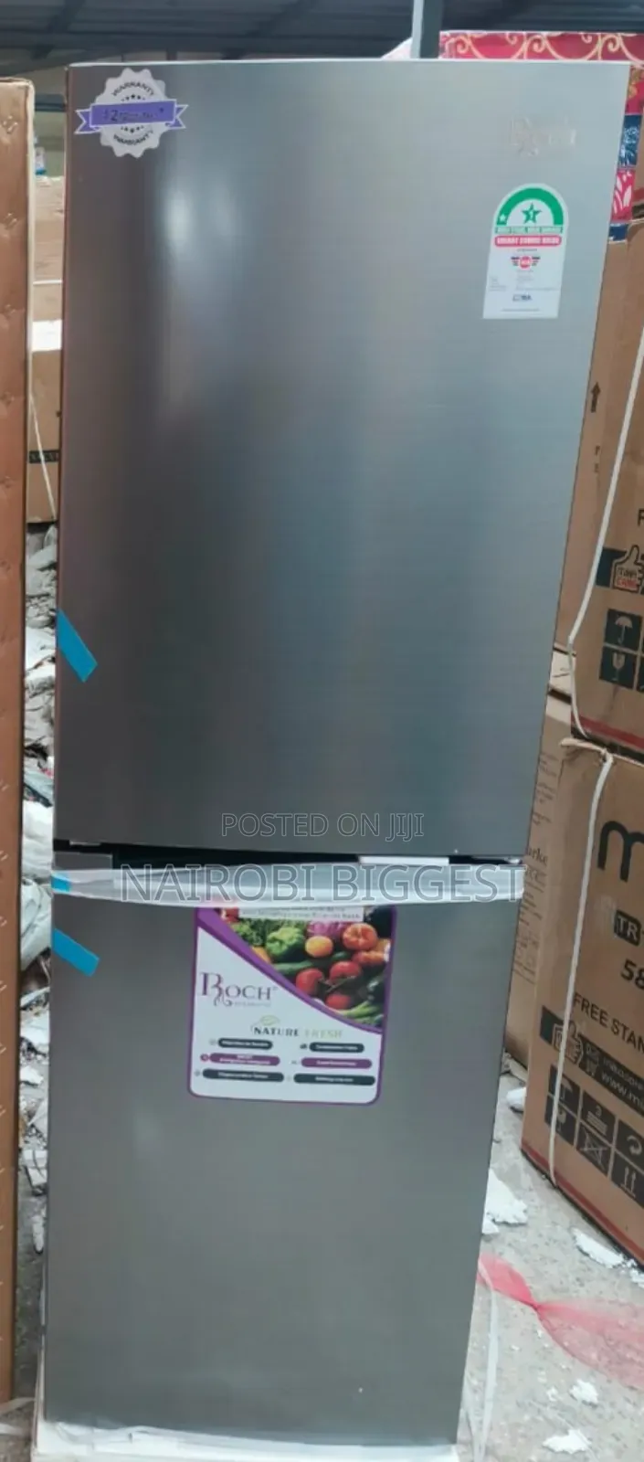 Roch RFR-290-Db-B 230litres Bottom Freezer