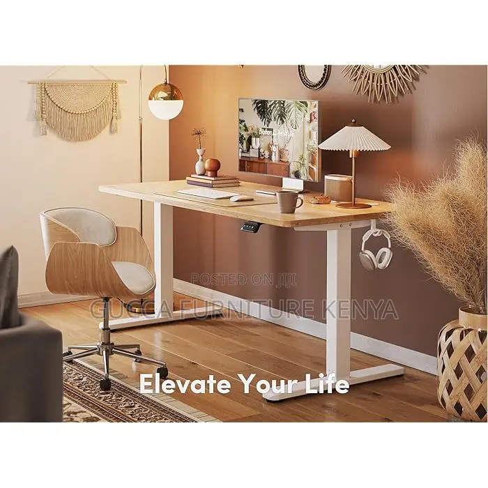 Clerical Desking: Heavy Duty Electric Height Standing Desk