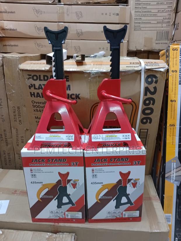 Heavy Duty 3T Jack Stands - thumbnail 2