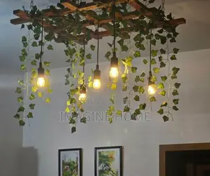Artificial Green Hanging Leafs Plants