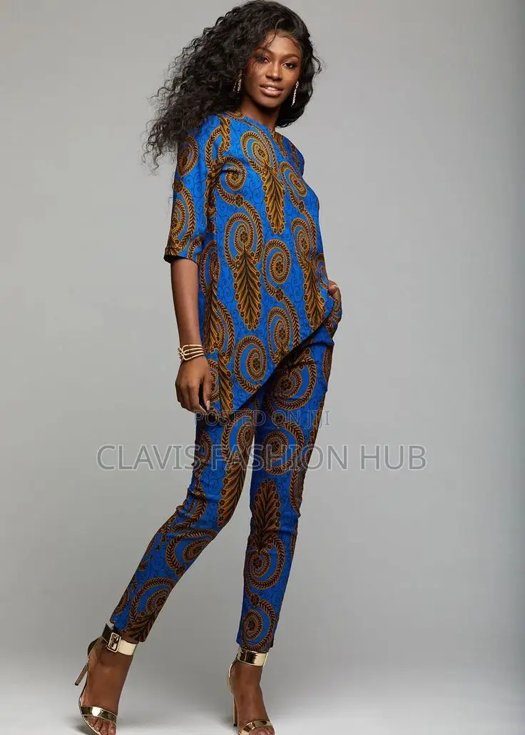 Kitenge Ladies Full Suits