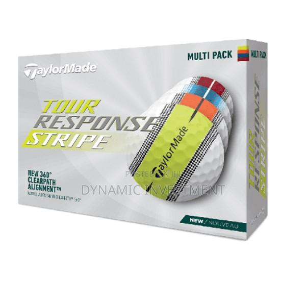 Taylormade Tour Response Multi Stripe Golf Balls(One Dozen) - main view