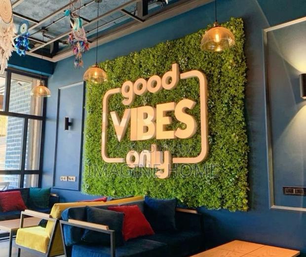 Decorated Entry Artificial Wall Hedges - main view