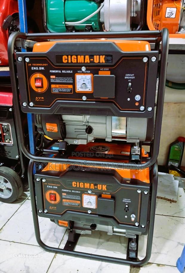 Original Cigma 2kva Petrol Generator - main view