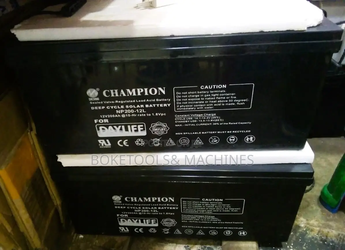 Dayliff Champion Solar Battery 200ah