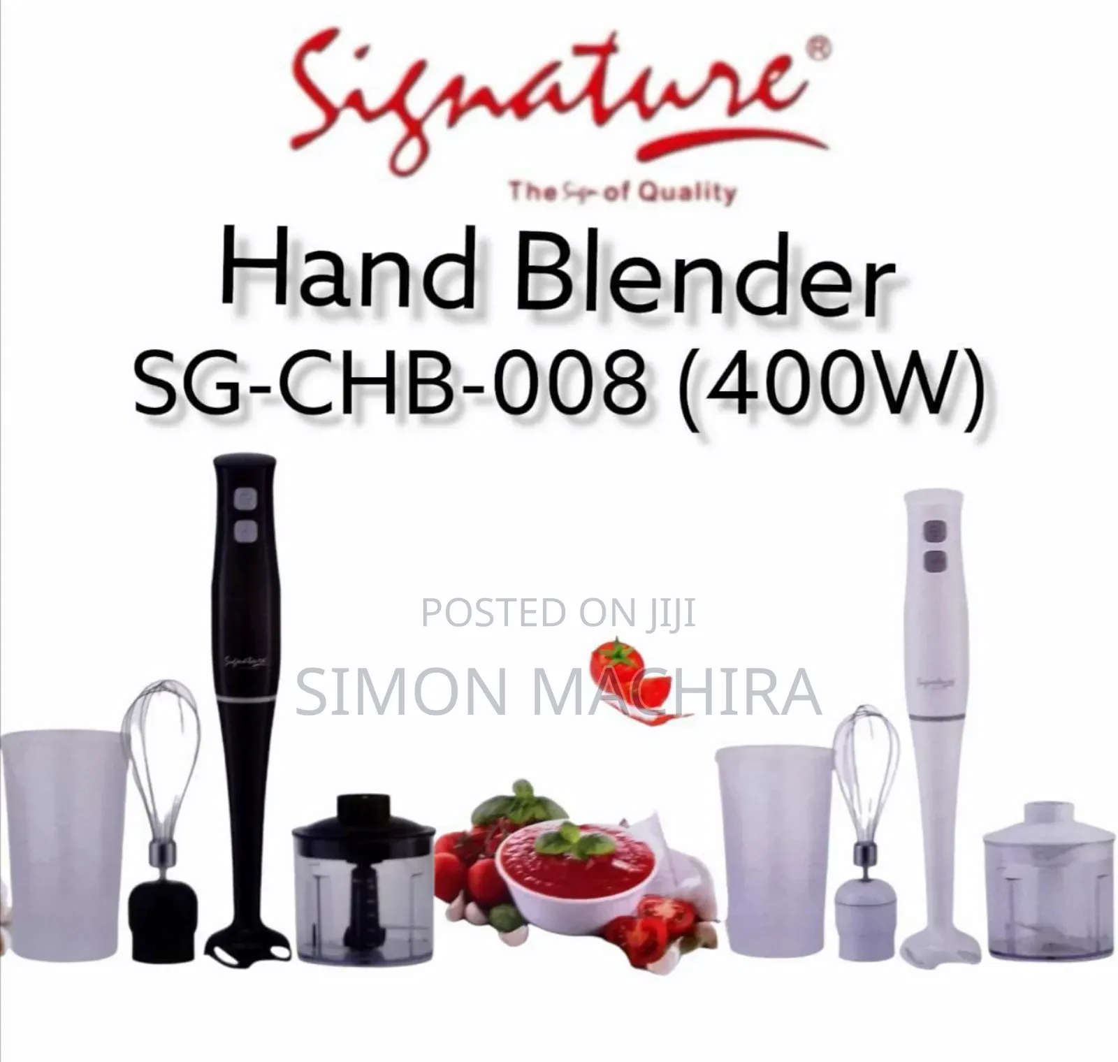 Signature, Signature 4in1 Hand Blender