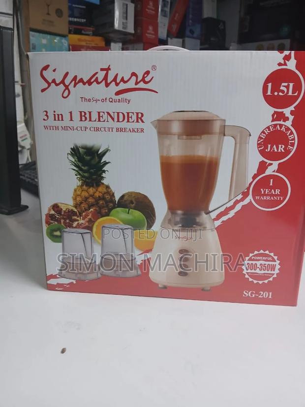 Signature 3 in 1 Blender 
1.5l