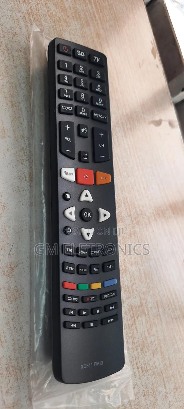New Replacement Remote for TCL Onkyo Smart Tv( Batteries)