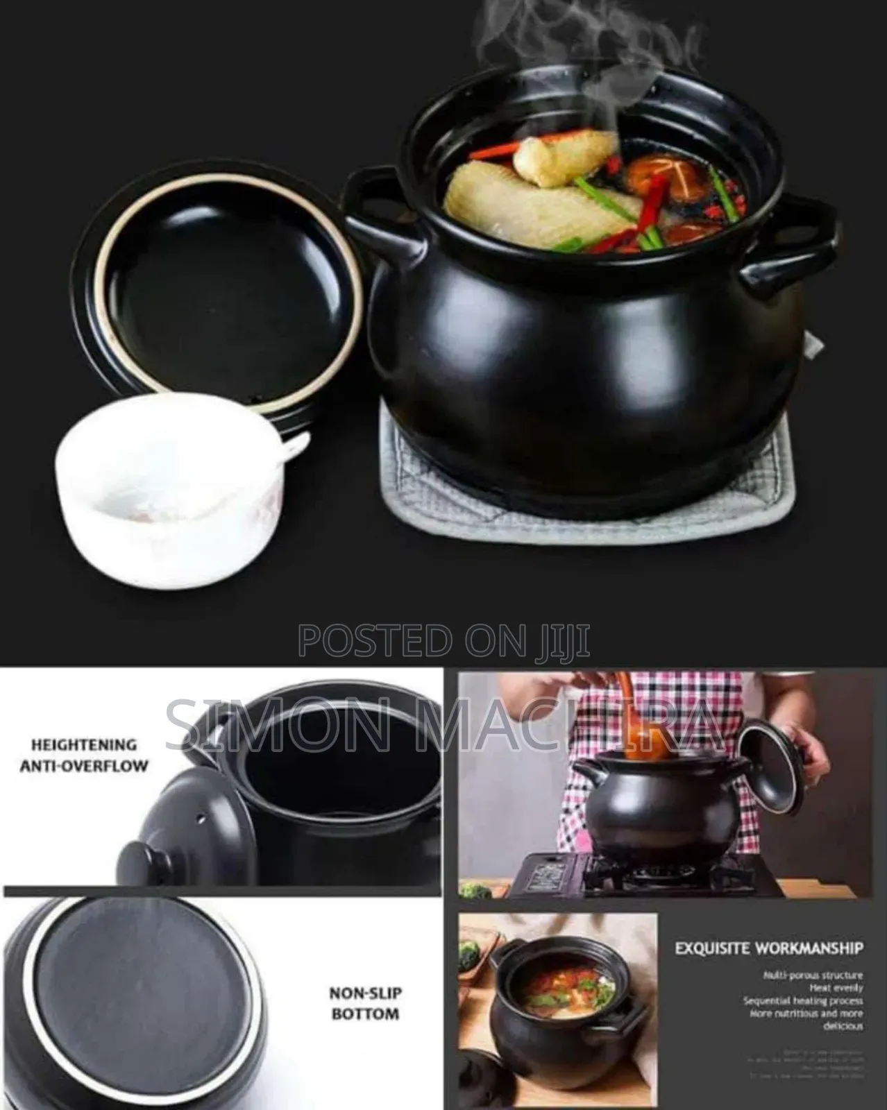 Porcelain Cooking Pot