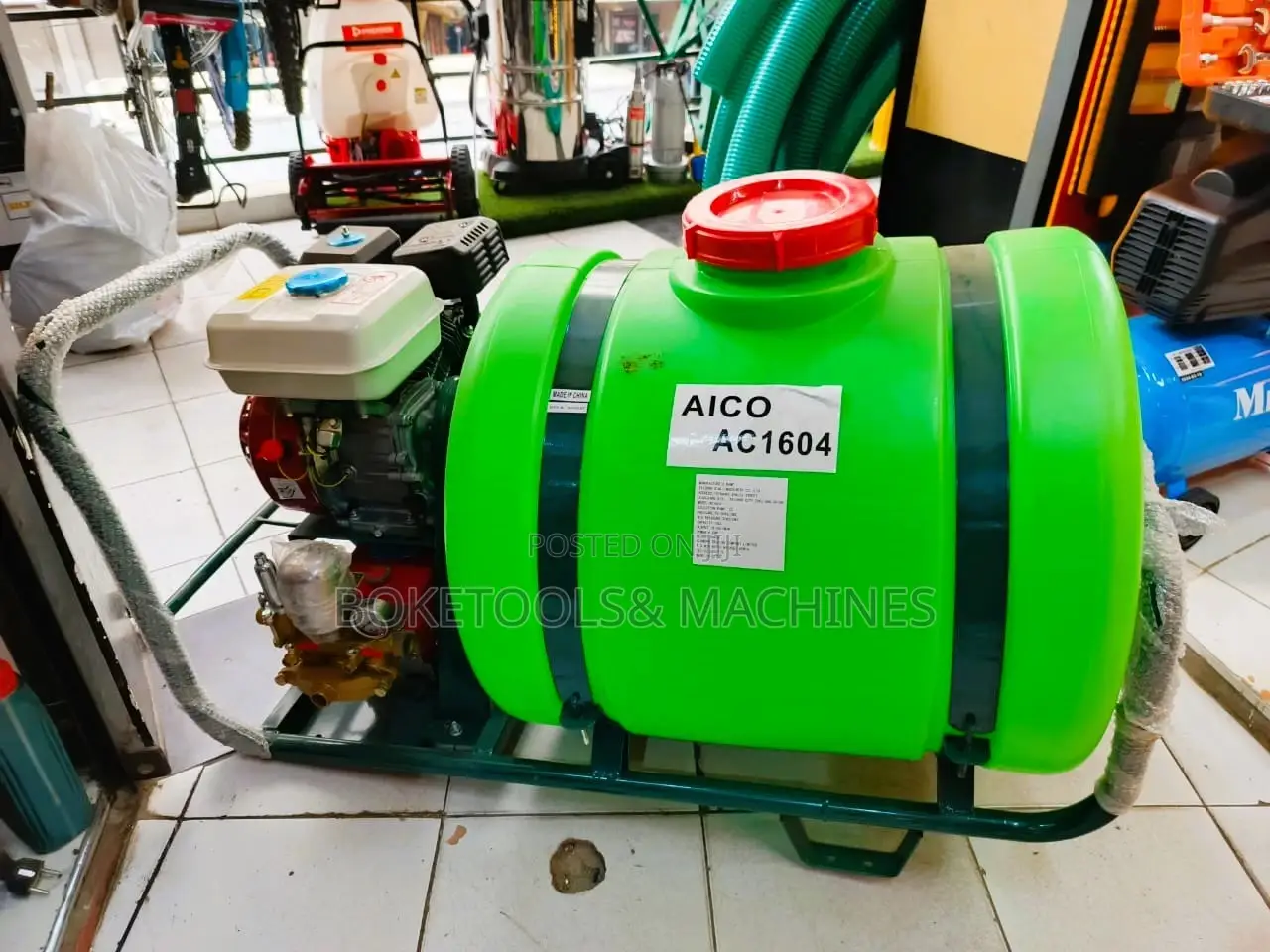 Trolley Engine Sprayer