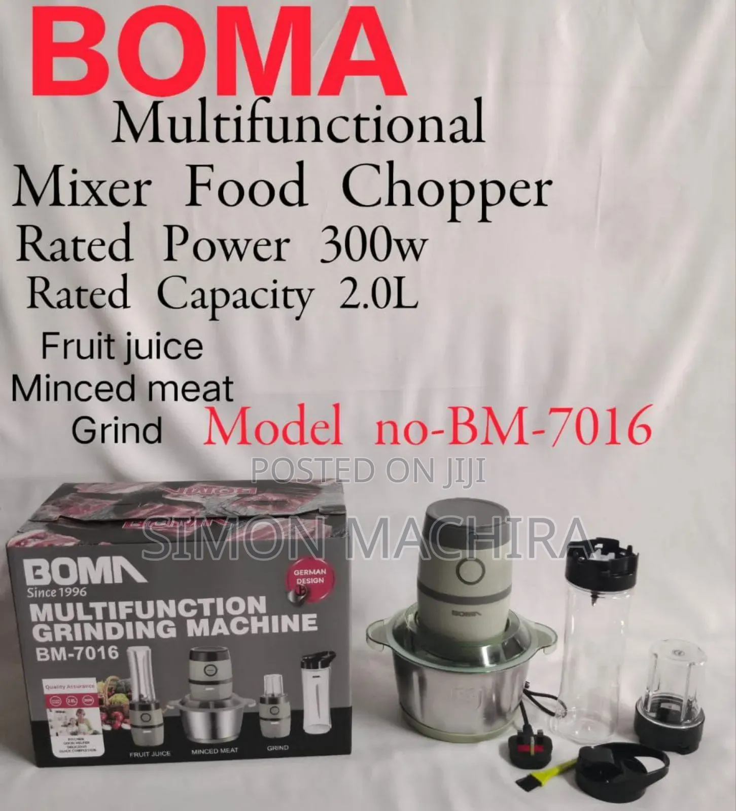 Boma Food Chopper