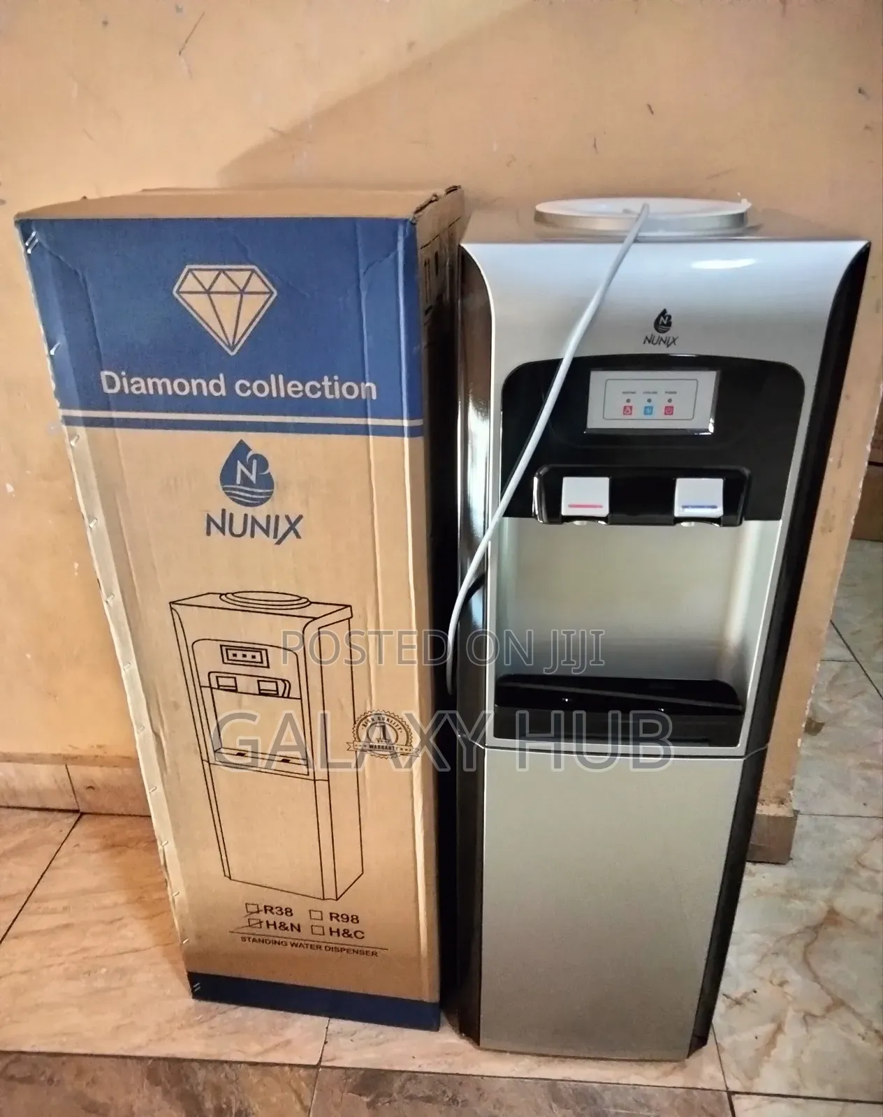 Nunix R38 Hot and Normal Tup Load Water Dispenser