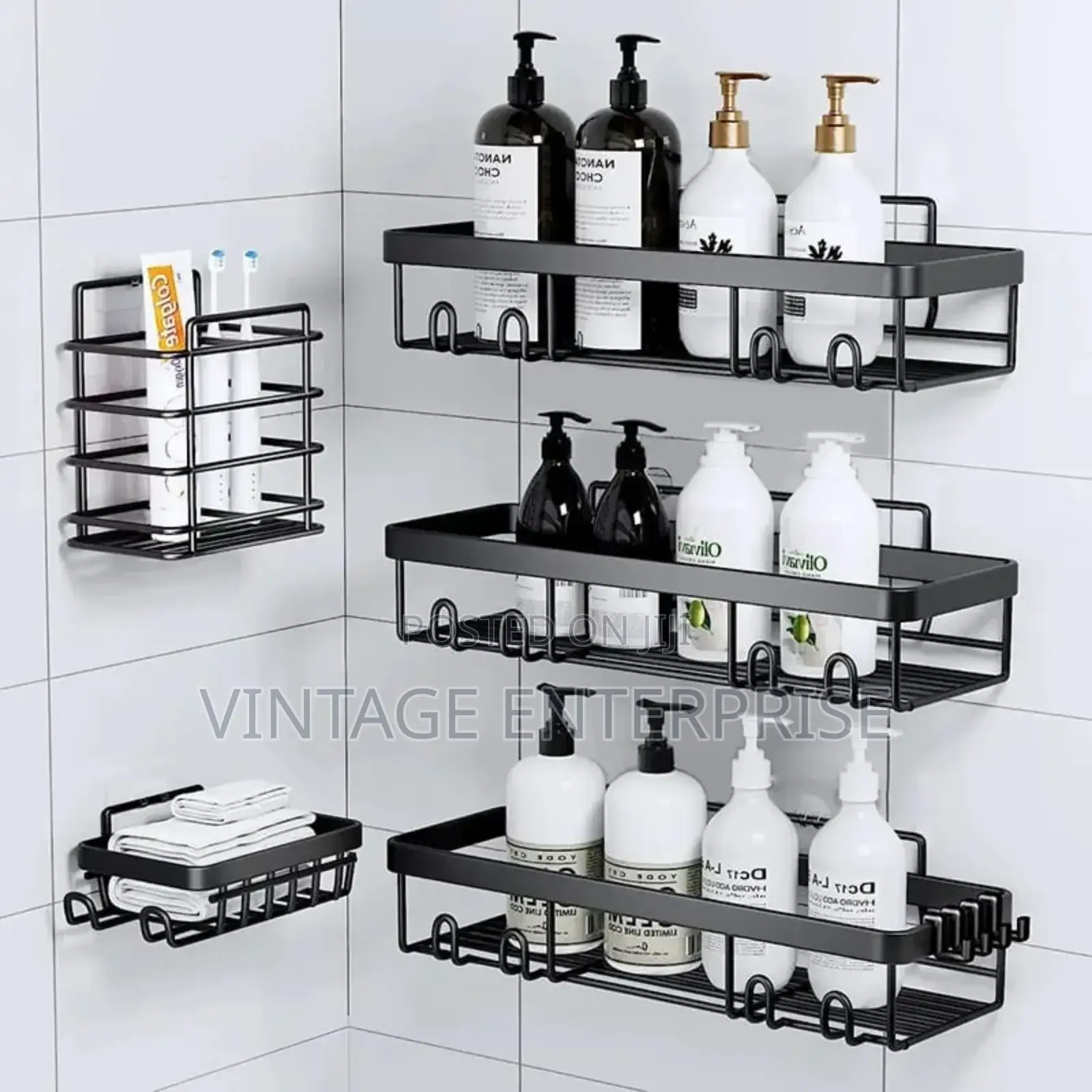 5pcs Set Shower Candy /Bathroom Organizer