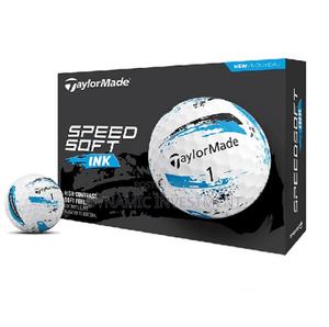 Taylormade Speedsoft 12 Golf Ball Pack Ink (Blue) - main view