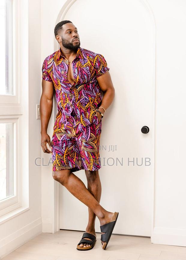 Kitenge Short for Men - thumbnail 2