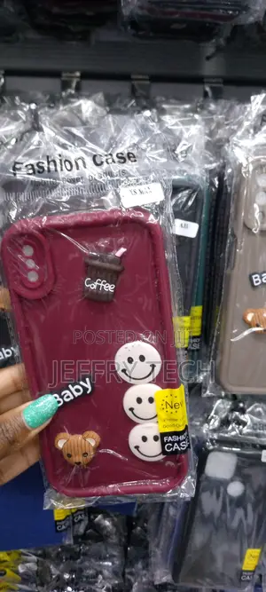 3D Cartoon Coffee Case for iPhone Xs Max -Bugurndy