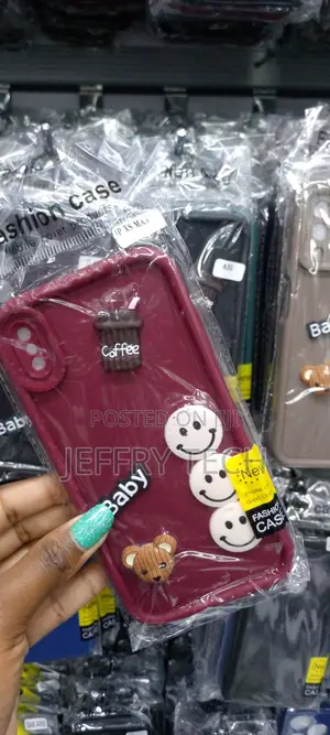 3D Cartoon Coffee Case for iPhone Xs Max -Bugurndy