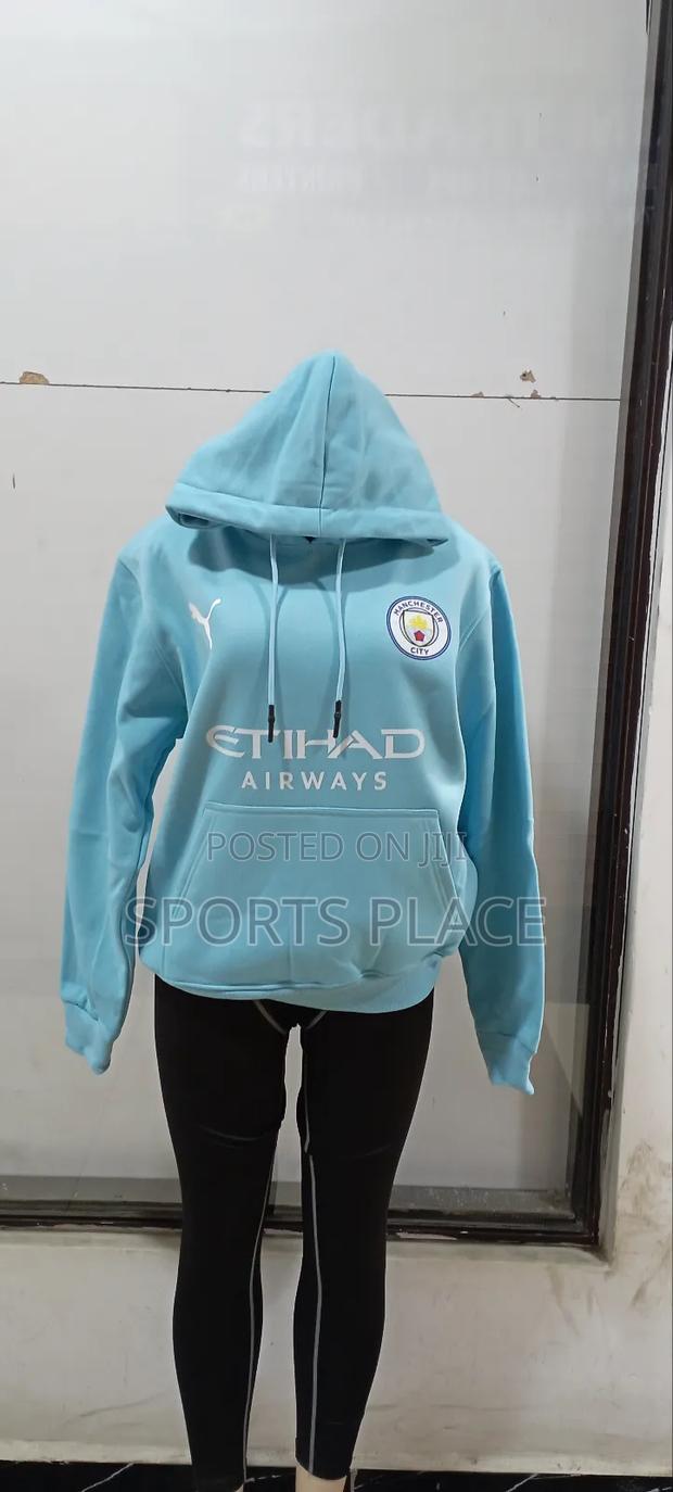 Manchester City Sky Blue Hoodie