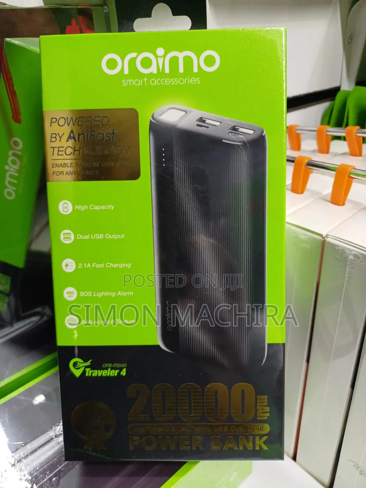Original Oraimo Powerbank 20000mah Traveller 4