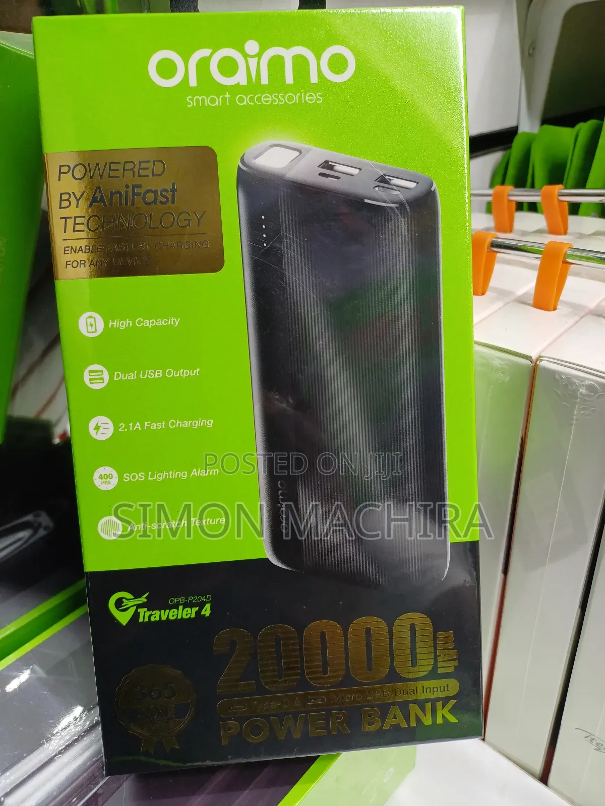 Original Oraimo Powerbank 20000mah Traveller 4