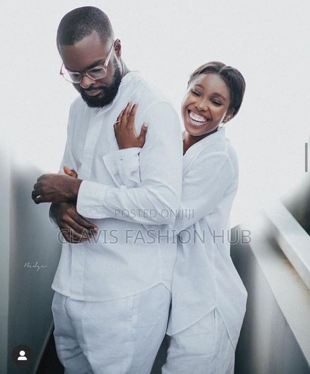 Couple Wear White Official Shirts